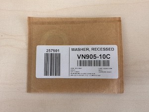 VN905-10C (282570) WASHER,RECESSED (NEW SURPLUS)